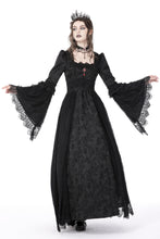 Load image into Gallery viewer, Gothic court embroidery maxi dress DW758