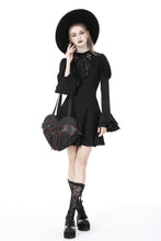 Load image into Gallery viewer, Gothic cross frilly collar dress DW759