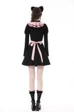 Load image into Gallery viewer, Gothic lolita pink ruffle neck princess dress DW776