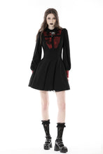 Load image into Gallery viewer, Gothic black blood cross dress DW778