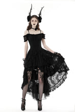 Load image into Gallery viewer, Gothic elegant lady lace dovetail dress DW798