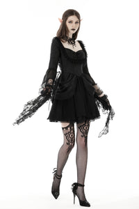 Gothic court exaggerated sleeves dress DW800