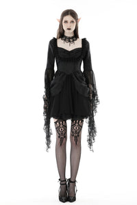 Gothic court exaggerated sleeves dress DW800