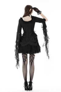 Gothic court exaggerated sleeves dress DW800