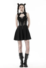 Load image into Gallery viewer, Rebel girl sexy hollow out mesh dress DW829
