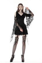 Load image into Gallery viewer, Punk locomotive rebel lace dress DW856