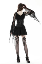 Load image into Gallery viewer, Punk locomotive rebel lace dress DW856