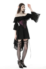 Load image into Gallery viewer, Gothic princess sleeves high low dress DW860