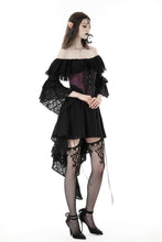 Load image into Gallery viewer, Gothic princess sleeves high low dress DW860