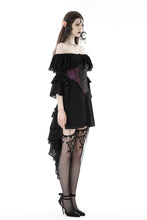 Load image into Gallery viewer, Gothic princess sleeves high low dress DW860