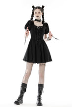 Load image into Gallery viewer, Punk rock lace up dress  DW862