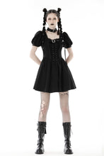 Load image into Gallery viewer, Punk rock lace up dress  DW862