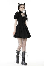 Load image into Gallery viewer, Punk rock lace up dress  DW862