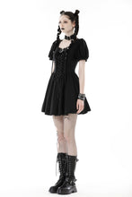 Load image into Gallery viewer, Punk rock lace up dress  DW862