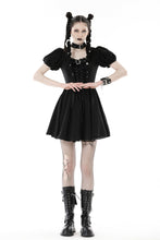 Load image into Gallery viewer, Punk rock lace up dress  DW862