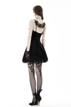 Load image into Gallery viewer, Black bat back sexy strap dress DW869