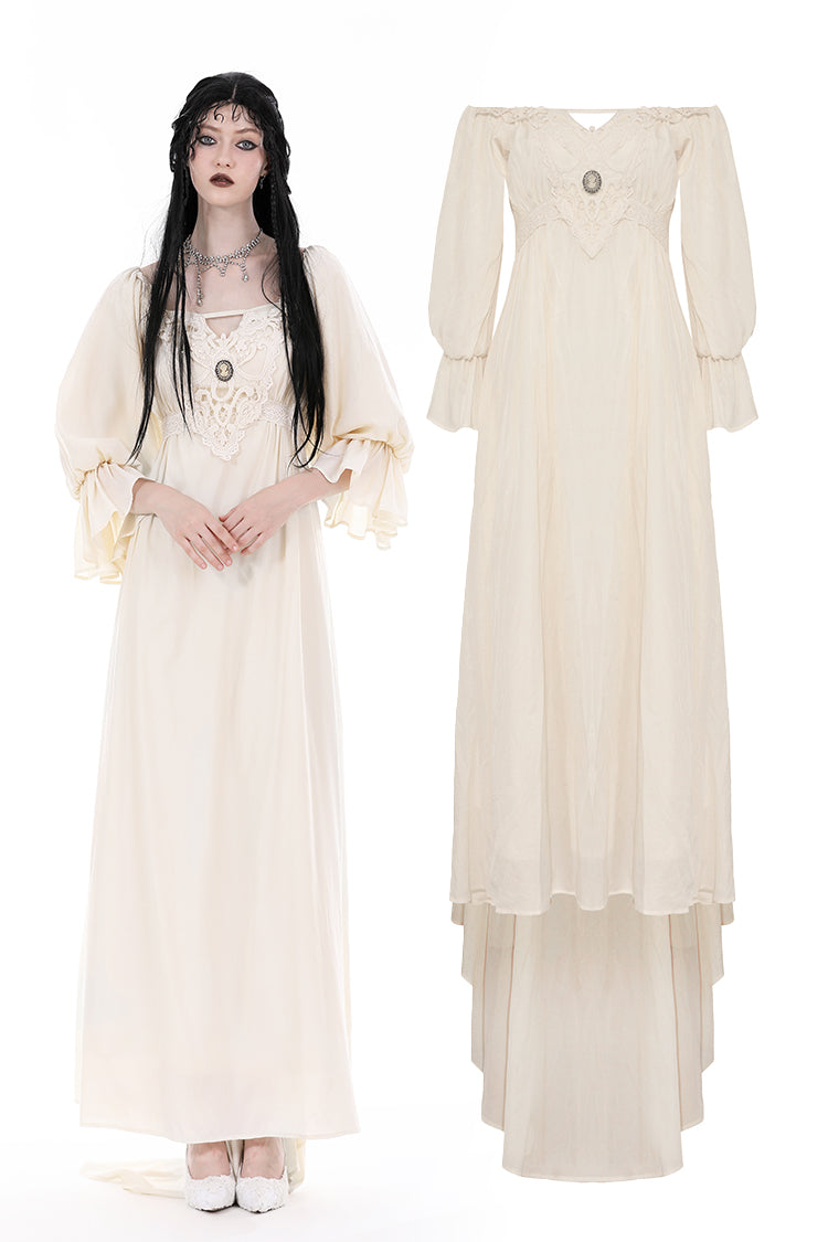 custom made link of Steampunk princess floor length dress DW875