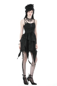 Gothic princess frilly dress DW881