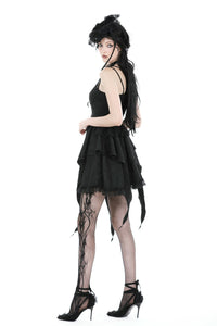 Gothic princess frilly dress DW881