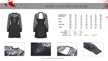Load image into Gallery viewer, Gothic patten sexy lace dress DW884