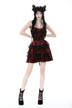 Load image into Gallery viewer, Blood red lost girl frilly dress DW895