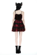 Load image into Gallery viewer, Blood red lost girl frilly dress DW895