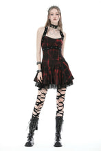 Load image into Gallery viewer, Punk rock dye halter dress DW896