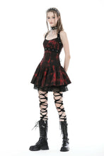 Load image into Gallery viewer, Punk rock dye halter dress DW896