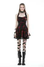 Load image into Gallery viewer, Punk rock dye halter dress DW896