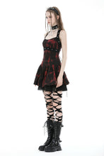 Load image into Gallery viewer, Punk rock dye halter dress DW896