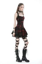 Load image into Gallery viewer, Punk rock dye halter dress DW896