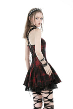 Load image into Gallery viewer, Punk rock dye halter dress DW896