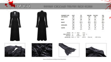 Load image into Gallery viewer, Gothic mermaid velvet gird dress DW898