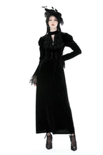 Load image into Gallery viewer, Gothic mermaid velvet gird dress DW898