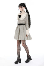 Load image into Gallery viewer, custom made link of Classic vintage big lapels classy striped dress DW912
