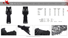 Load image into Gallery viewer, Gothic queen luxe rose sexy bodycon dress DW932