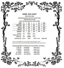 Load image into Gallery viewer, Chiffon material blouse with lace sleeves IW068 - Gothlolibeauty