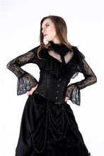 Load image into Gallery viewer, Gothic lolita hearted lace blouse IW076 - Gothlolibeauty