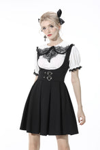 Load image into Gallery viewer, The heart drip black blood blouse IW083