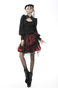 Victorian princess studded neck blouse IW085