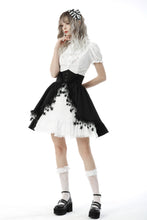 Load image into Gallery viewer, White ruffle neckline blouse IW087WH