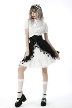 Load image into Gallery viewer, White ruffle neckline blouse IW087WH