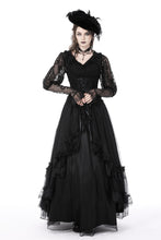 Load image into Gallery viewer, Gothic sexy lace blouse IW092