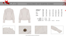 Load image into Gallery viewer, Steampunk puff sleeves blouse  IW102
