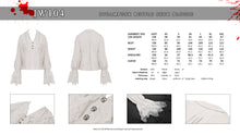 Load image into Gallery viewer, Steampunk ruffle neck blouse  IW104
