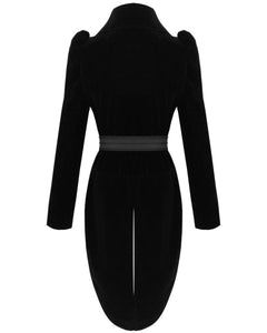 Gothic masquerade ball gowns cocktail jacket JW048 - Gothlolibeauty