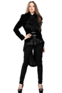 Gothic masquerade ball gowns cocktail jacket JW048 - Gothlolibeauty