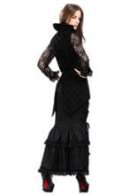 Load image into Gallery viewer, Women Black Medieval Gothic Vampire jacket JW089 - Gothlolibeauty