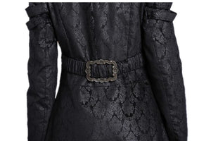 Gothic floor-length cocktail gown jacket coat JW091 - Gothlolibeauty
