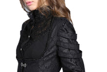 Load image into Gallery viewer, Gothic floor-length cocktail gown jacket coat JW091 - Gothlolibeauty